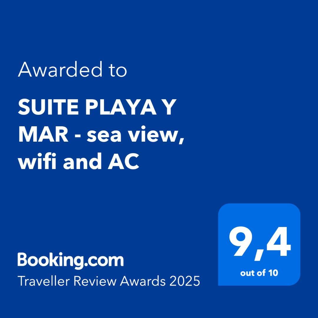 Playa Y Mar - Sea View, Wifi And Ac Apartment